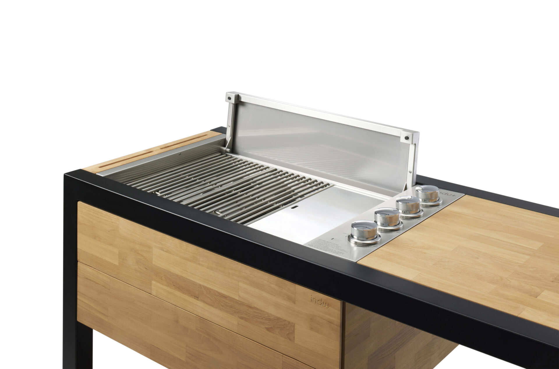 Extra teppanyaki gas grill